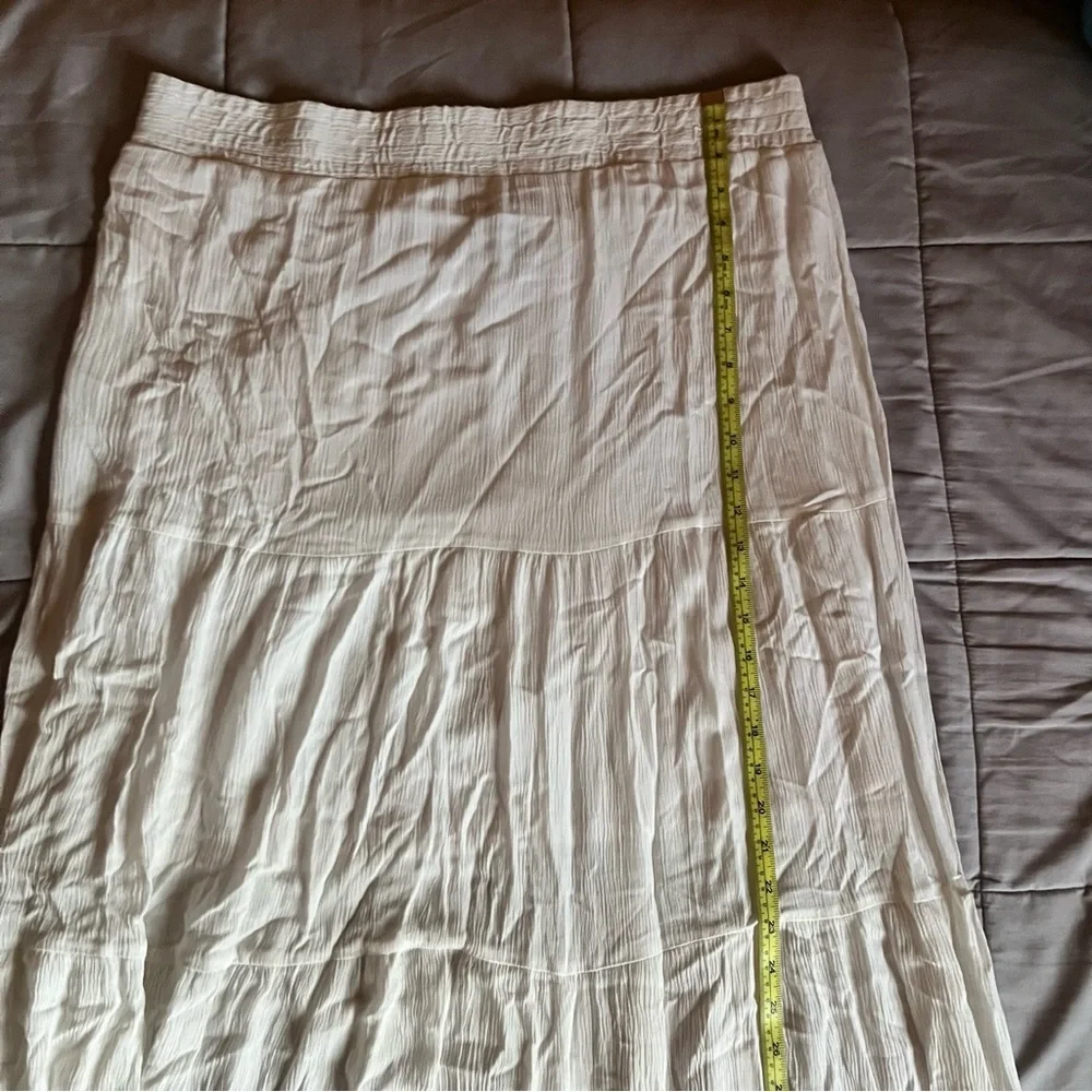 I.N. Studio White Maxi Skirt - Picture 8 of 9